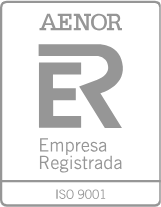Sello AENOR Empresa Registrada ISO 9001